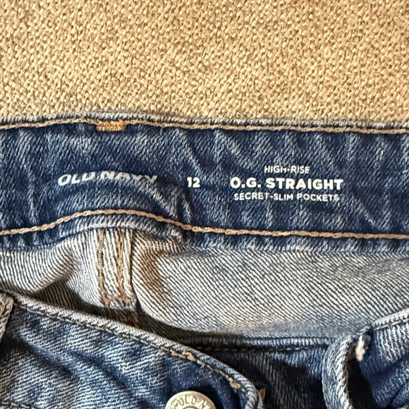 Old Navy Hi-Rise OG Straight women’s jeans - size 12 - Picture 2 of 2